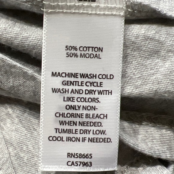 Athleta Camino Wrap Crossover Long Sweater, Gray Size Medium - Picture 8 of 8